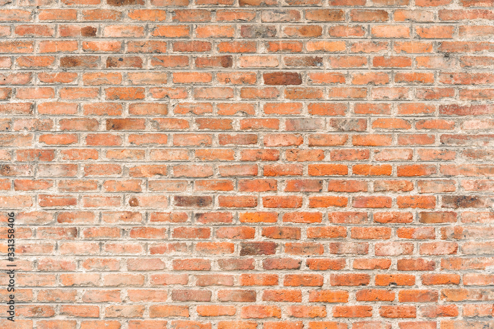 Background of red brick wall pattern texture. Background of red brick wall pattern texture.