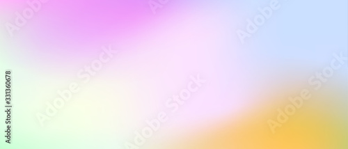 Pastel color gradient. Pale shade background. 背景：グラデーション シンプル パステル 淡い  photo