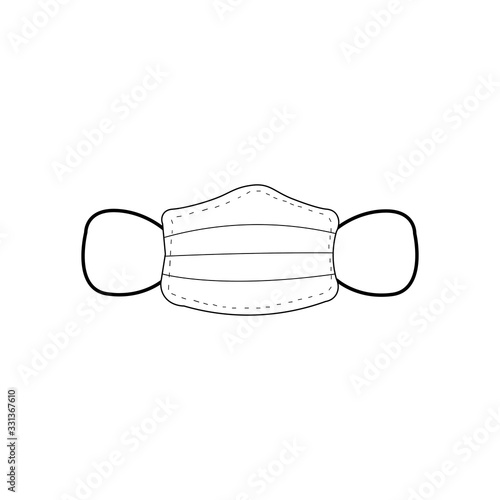 mask healty icon design