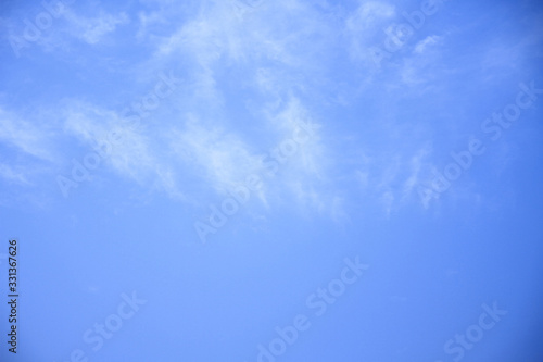 blue sky and cloud for background, wallpaper, wall art, creative design