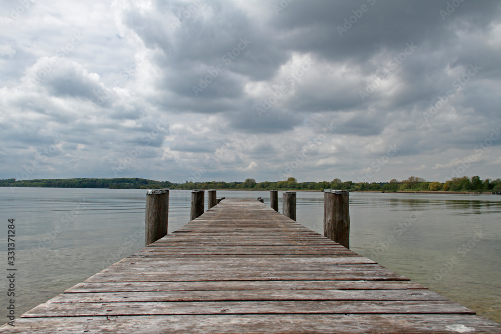 Obraz premium Bootssteg