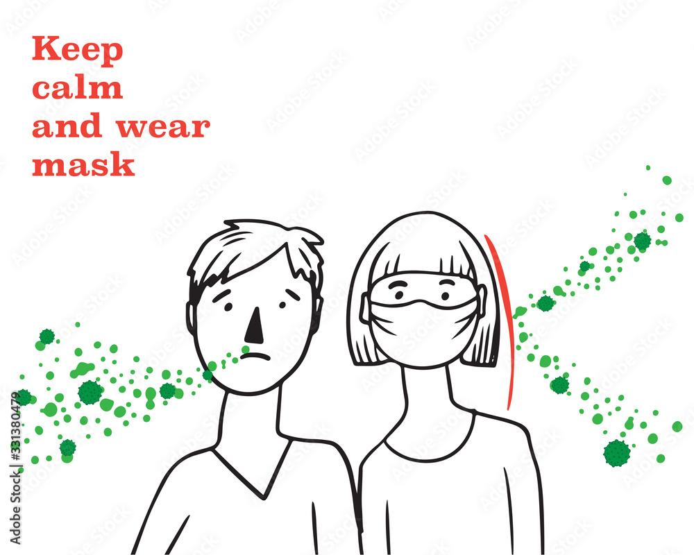 Sign caution coronavirus 2019-nC0V Outbreak. Sign caution coronavirus 2019-nC0V Outbreak.