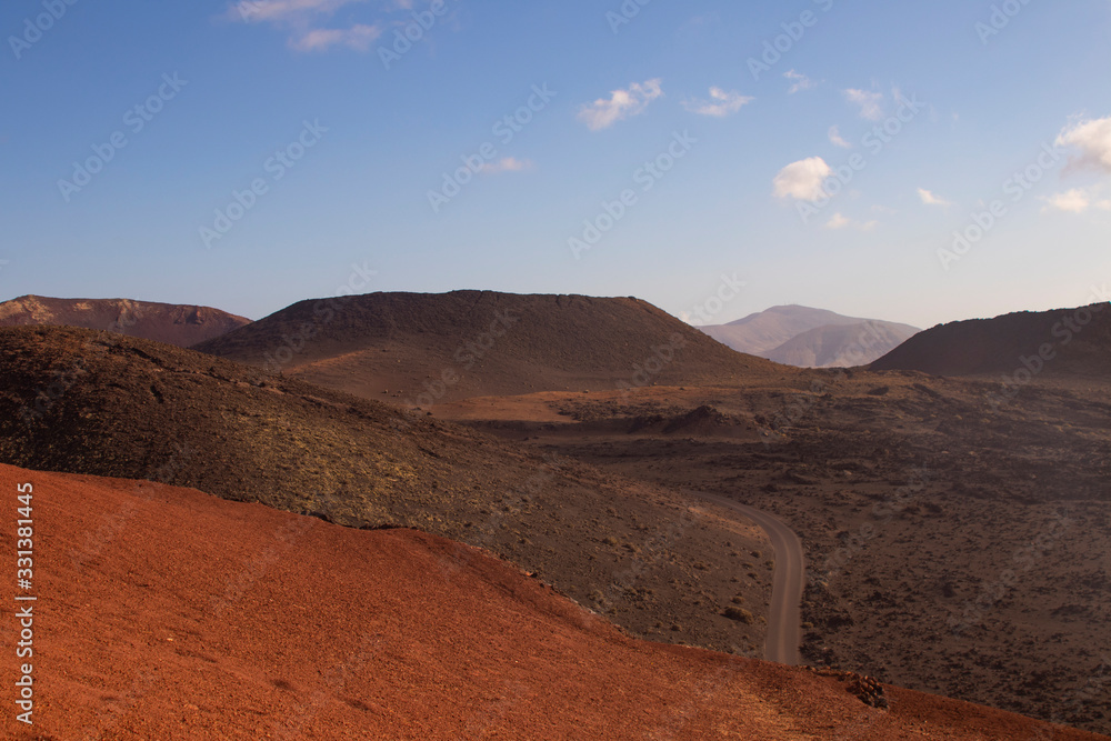 Fototapeta premium Lanzarote landscape