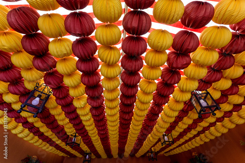 April fair of Seville decoration. The April Fair (Feria de Abril) is a traditional festival of the city of Seville, Andalusia, Spain.