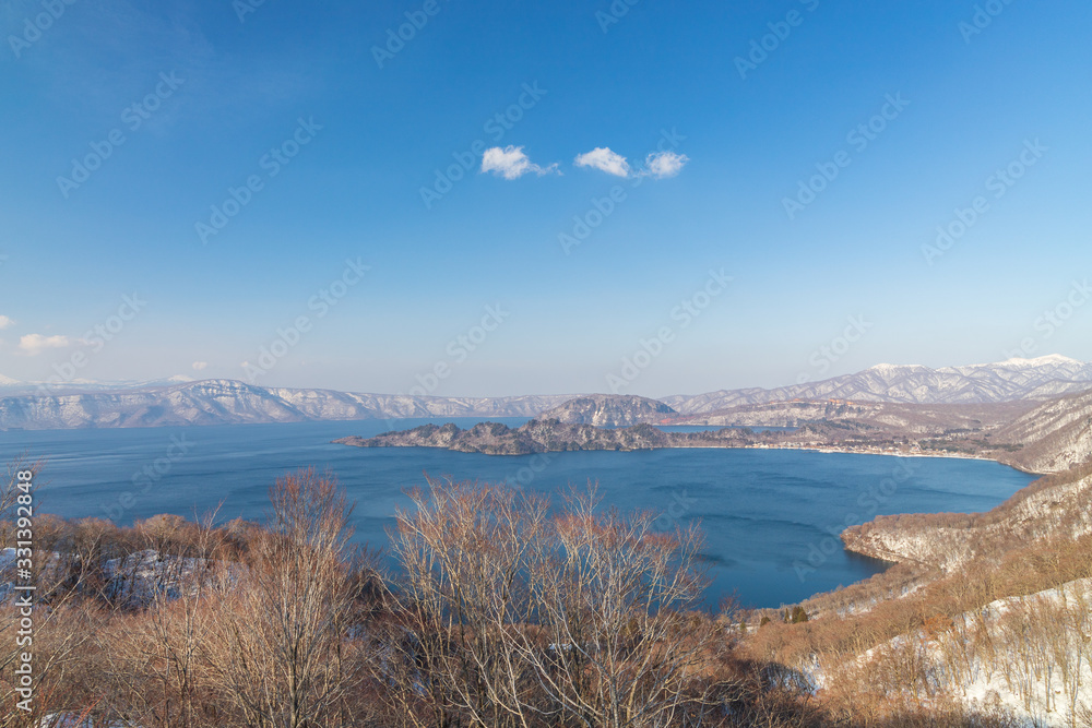 Towada Hachimantai National Park in winter