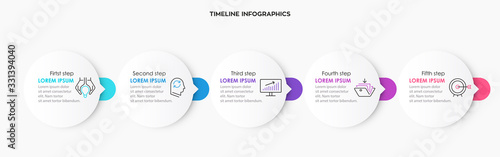 Vector infographic template