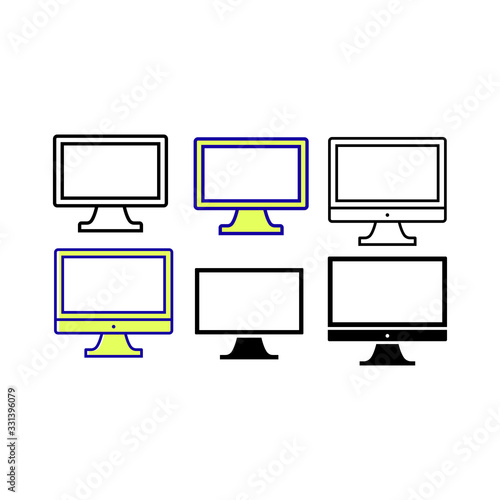 Computer, Monitor icon