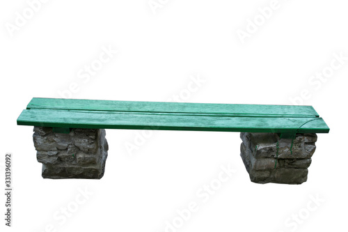 Green bench
