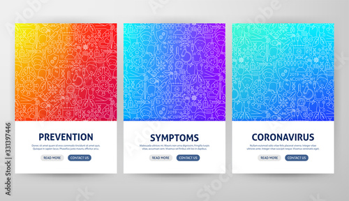 Coronavirus Flyer Concepts