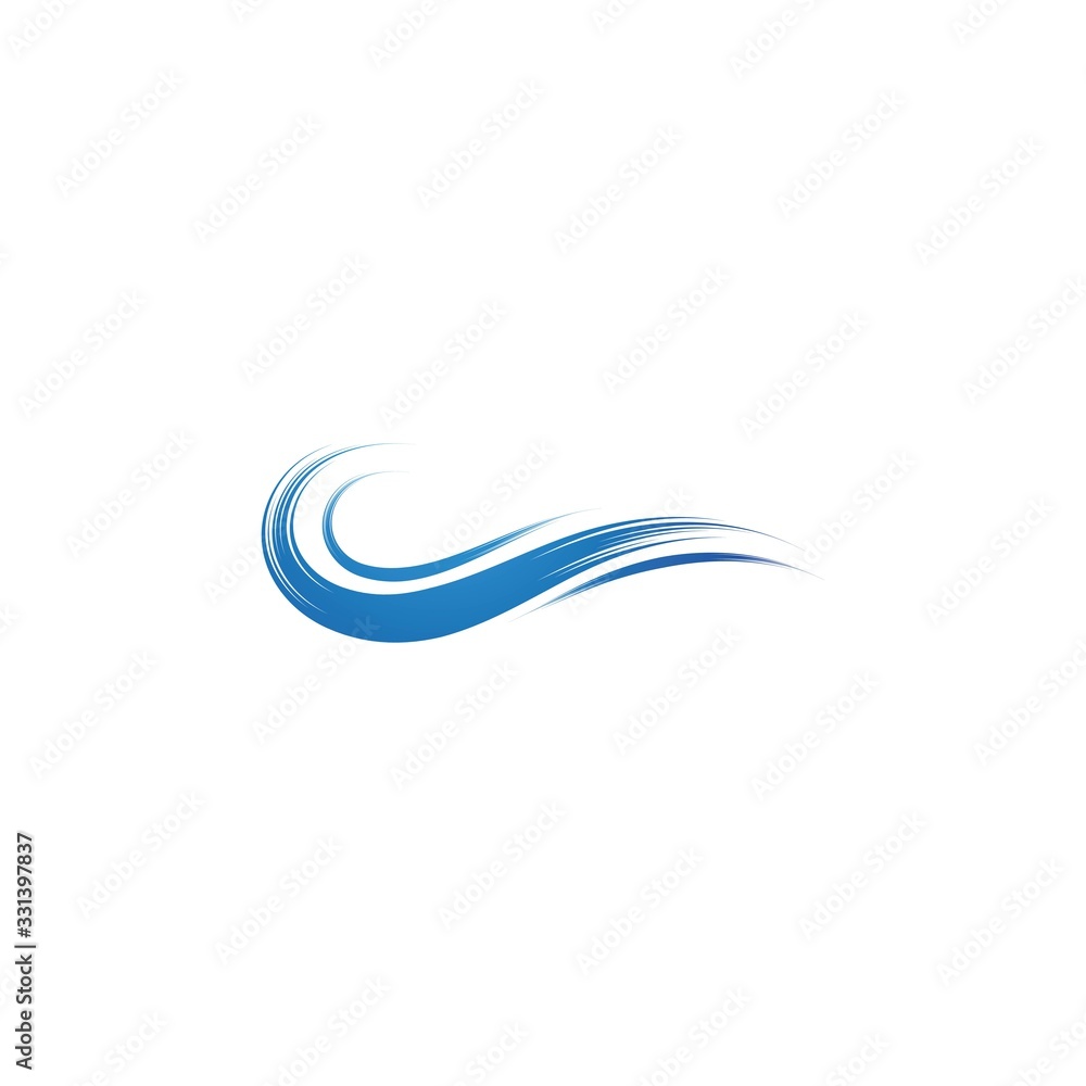 Water wave Logo Water wave Logo