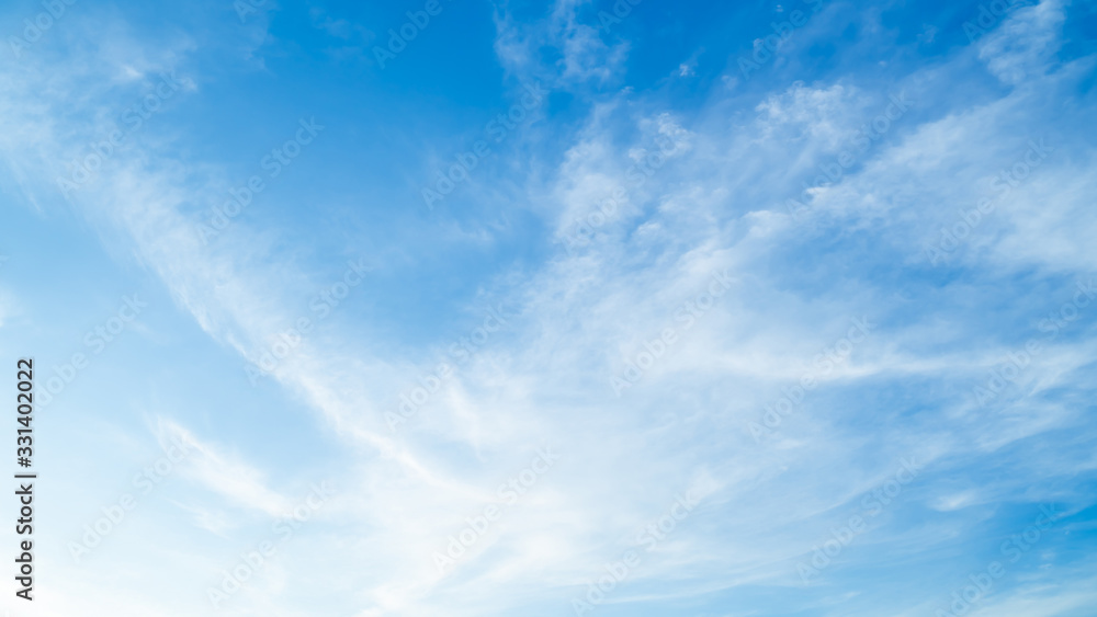 Blue sky with cloud bright at. Border, Thailand - Malaysia Blue sky with cloud bright at. Border, Thailand - Malaysia