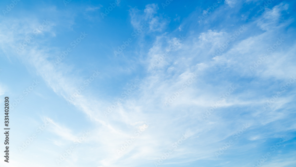 Blue sky with cloud bright at. Border, Thailand - Malaysia Blue sky with cloud bright at. Border, Thailand - Malaysia