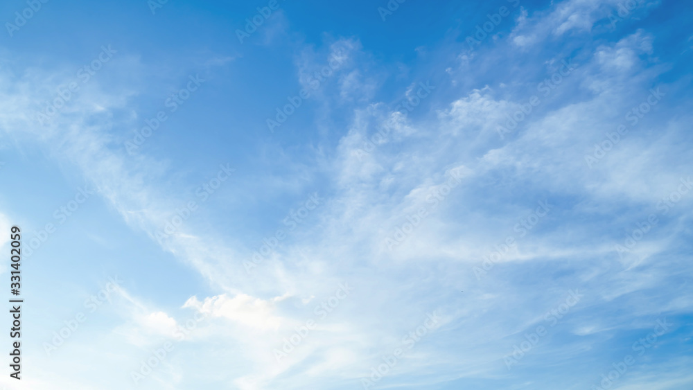 Blue sky with cloud bright at. Border, Thailand - Malaysia Blue sky with cloud bright at. Border, Thailand - Malaysia
