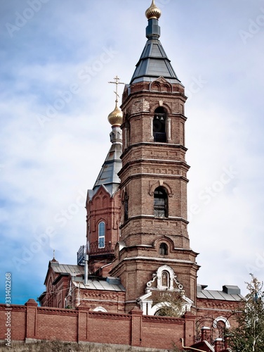 photo of church tower in Orsk, Russia