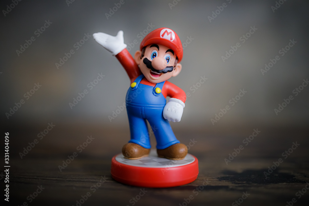 arrive Bungalow confess MOSCOW, RUSSIA - March 19, 2020: Super Mario Bros figure character.Super  Mario is a Japanese platform video game series and media franchise created  by Nintendo and featuring their mascot, Mario. Stock Photo 