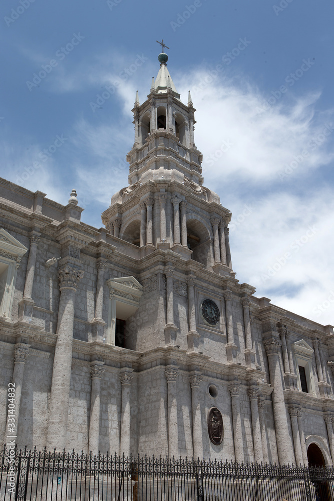 Arequipa Peru  Basilica Cathedral de Arequipa