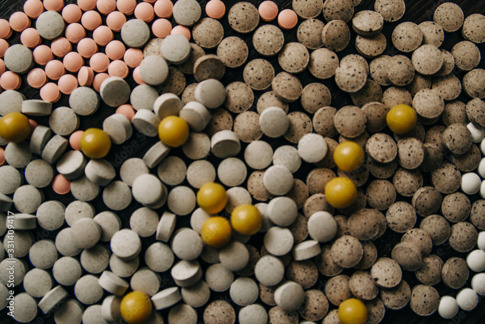 a huge number of different pills a huge number of different pills