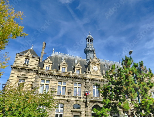 Ancienne mairie de Pantin. Seine Saint Denis. France. photo