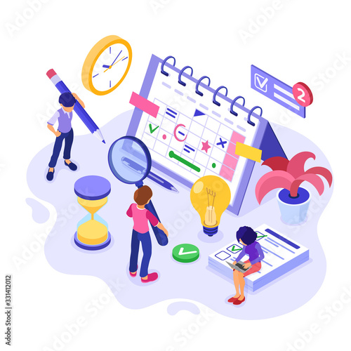 Planning shedule time management