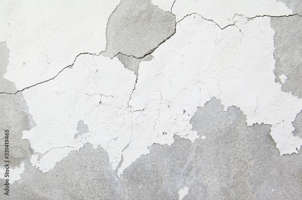 Fototapeta premium cracked paint, grunge background texture