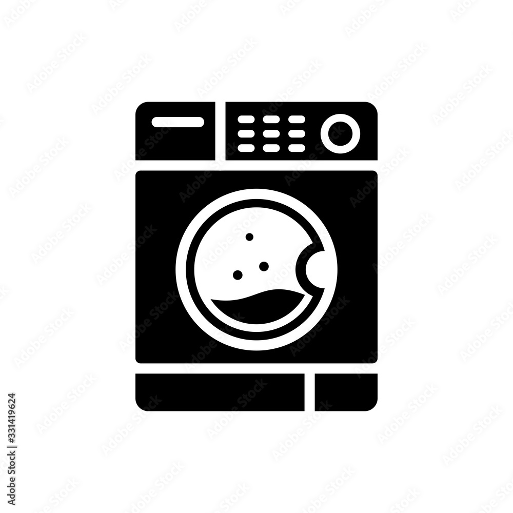 washing machine icon vector template washing machine icon vector template