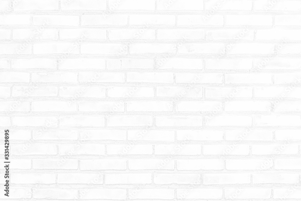 Abstract weathered texture stained old stucco light gray. White brick wall background in rural room. Abstract weathered texture stained old stucco light gray. White brick wall background in rural room.