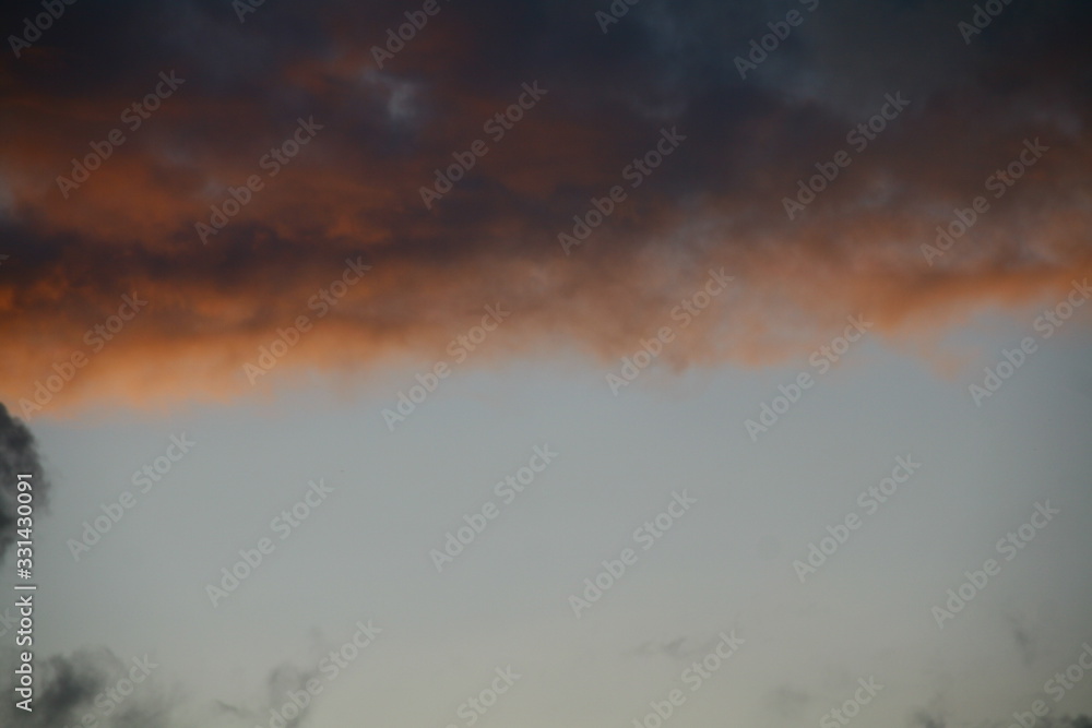 red clouds in the sky red clouds in the sky