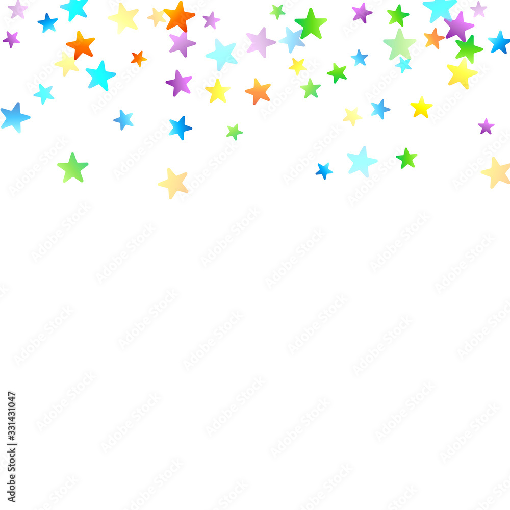 Rainbow Festive Confetti. Carnival Star Falling. Rainbow Festive Confetti. Carnival Star Falling.