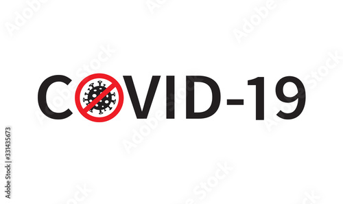 The coronavirus COVID-19 outbreak has spread from China. Vector illustration