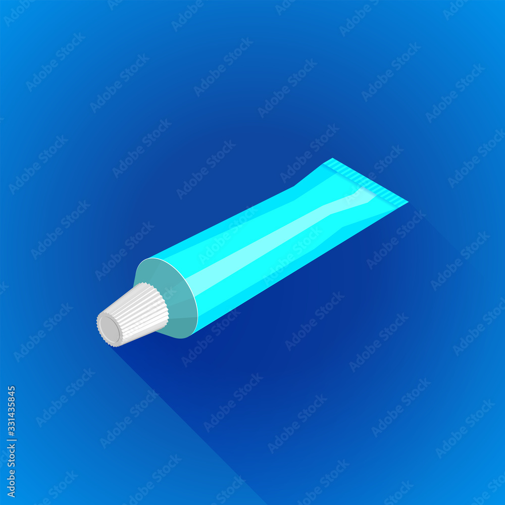 vector blank tube package mockup. vector blank tube package mockup.