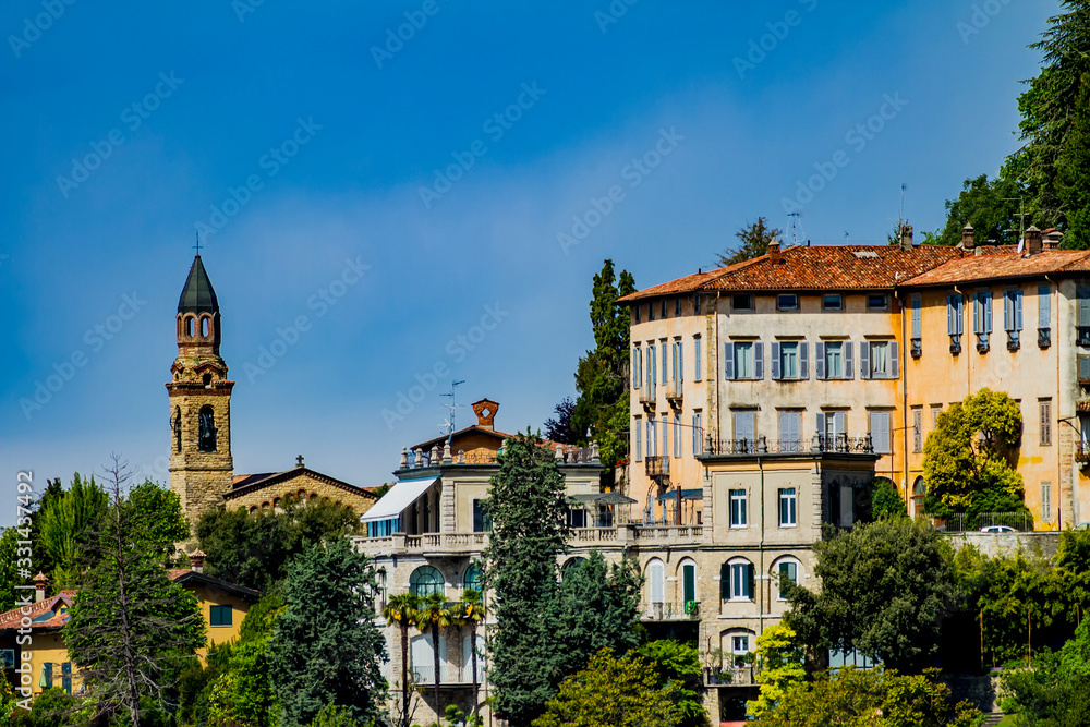 Citta Alta in Bergamo, Italy Citta Alta in Bergamo, Italy