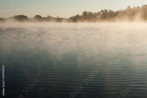 Misty Morning, Lake DeSoto, Arkansas photo