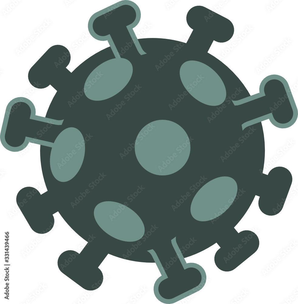 Obraz premium Coronavirus - vector icon - isolated object