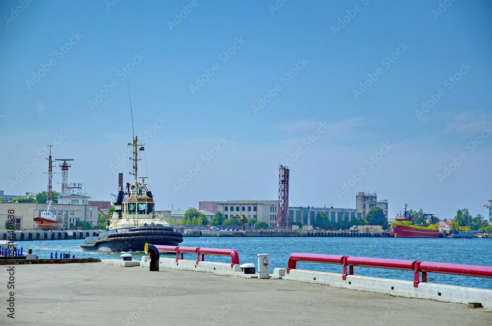 Fototapeta premium port view