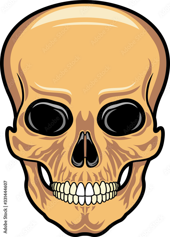 Fototapeta premium Evil skull