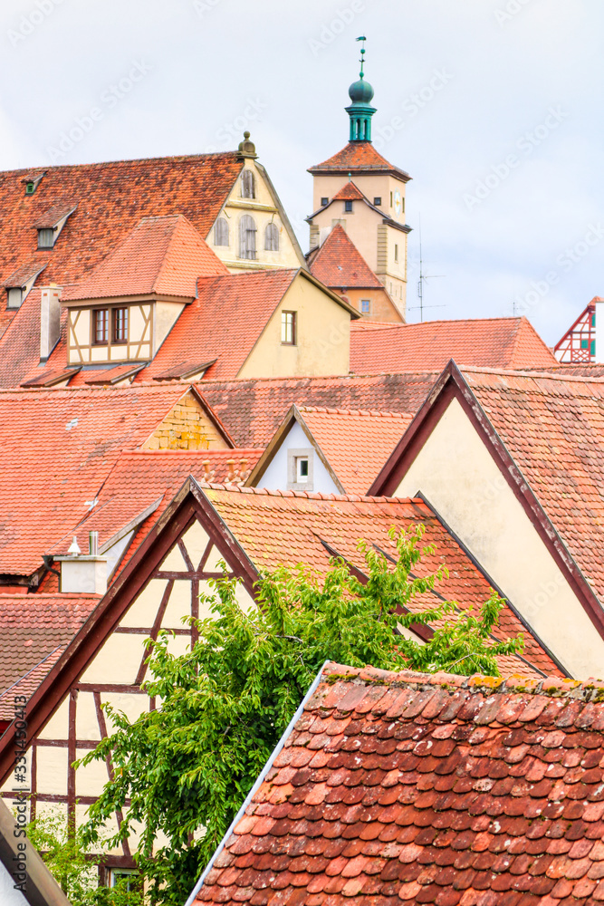 Rooftops of Rothenburg ob der Tauber Rooftops of Rothenburg ob der Tauber