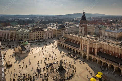 Market Square, Cracow Old Town, Poland