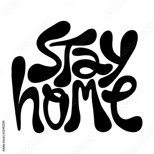 Saty home- hand drawn lettering