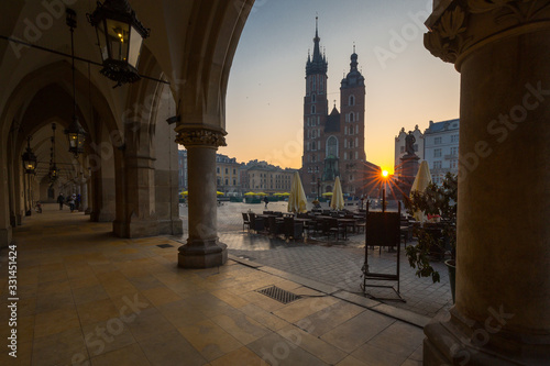 Market Square, Cracow Old Town, Poland © PawelUchorczak