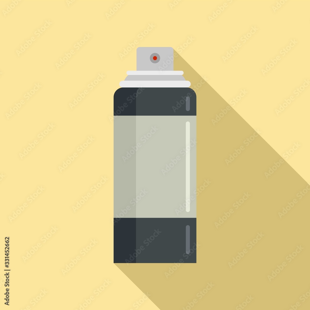 Shop shaving foam icon. Flat illustration of shop shaving foam vector icon for web design Shop shaving foam icon. Flat illustration of shop shaving foam vector icon for web design