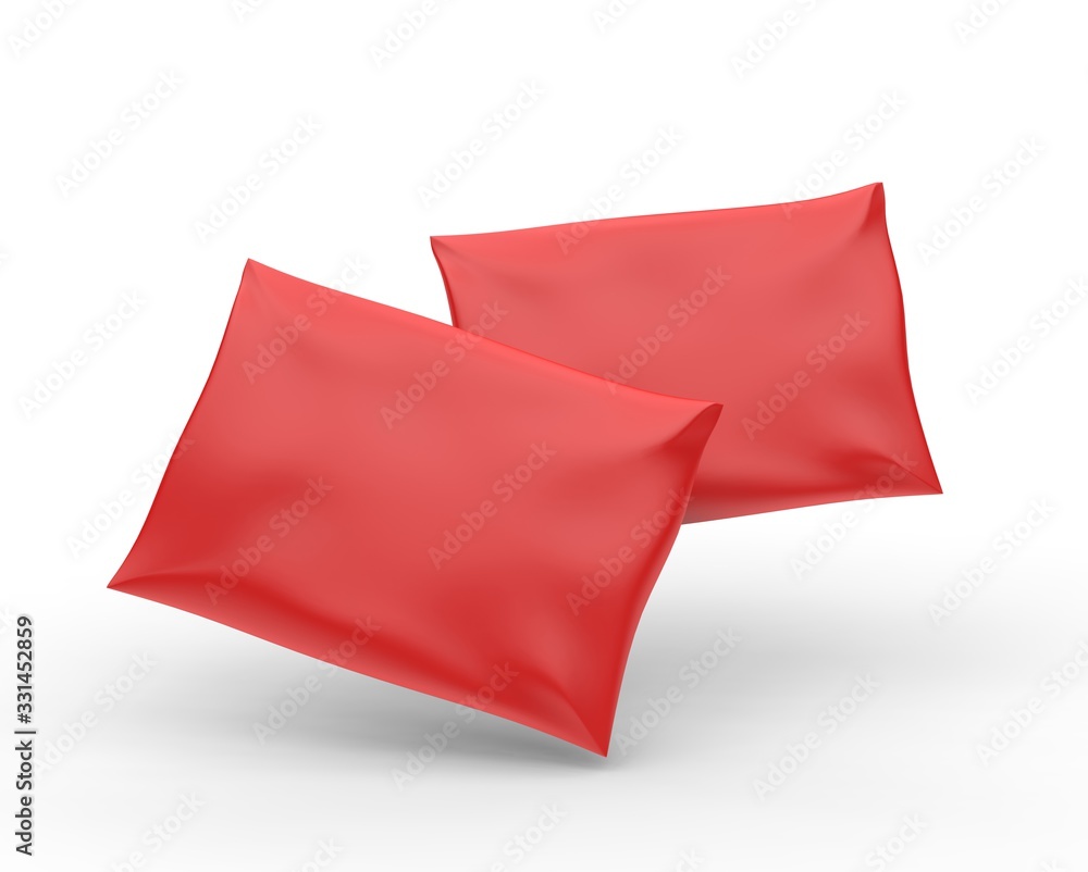 Naklejka premium Blank Plastic Postal Mailing Bags Parcel Envelope Self Seal Courier Pouche Shipping Plastic Bags Postal Packing. 3d render illustration.