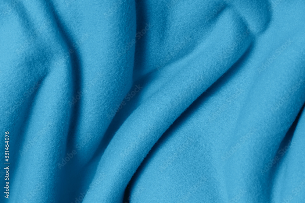 Soft blue fabric with a gradient Soft blue fabric with a gradient