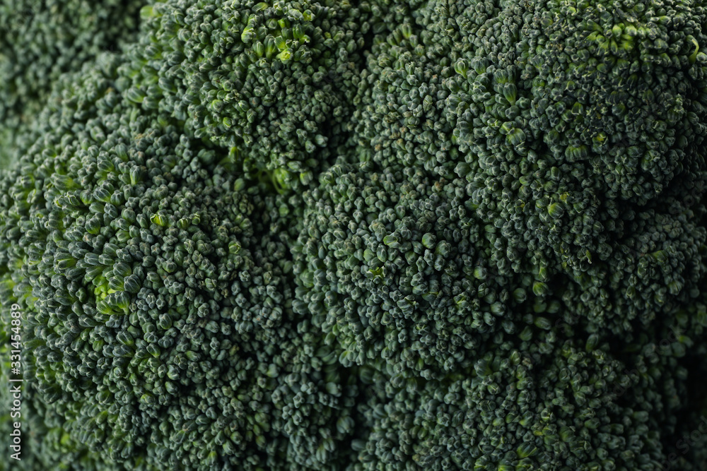 Broccoli on whole background, macro. Fresh vegetable Broccoli on whole background, macro. Fresh vegetable