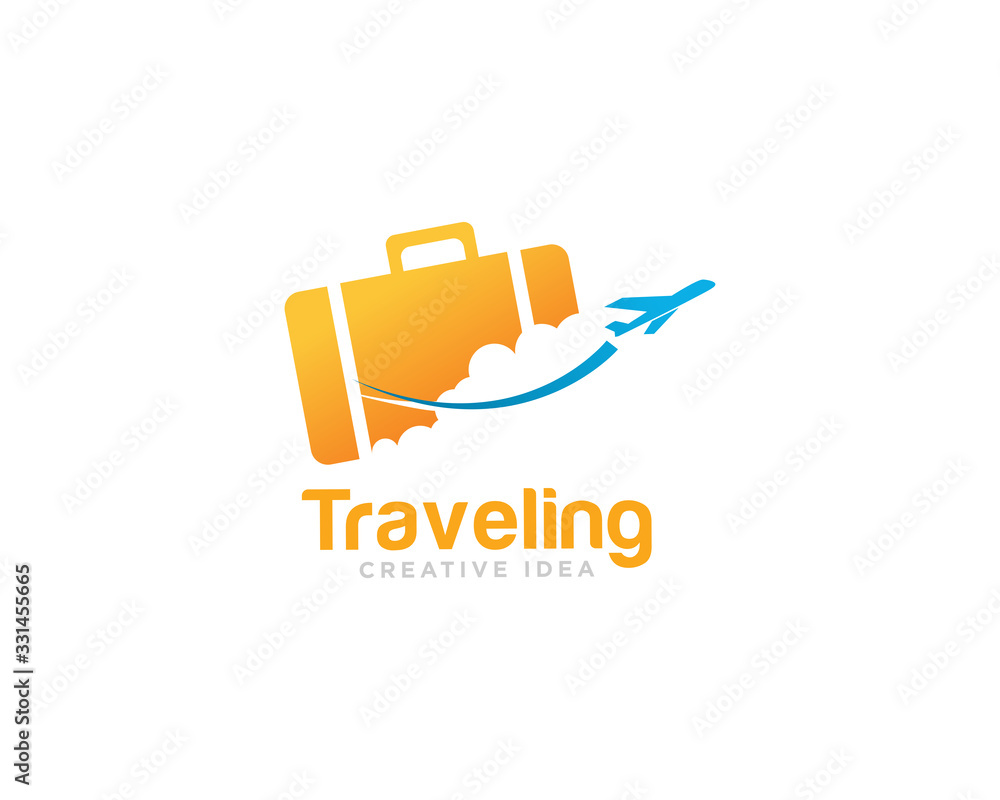 Traveling Logo Icon Design Vector Traveling Logo Icon Design Vector