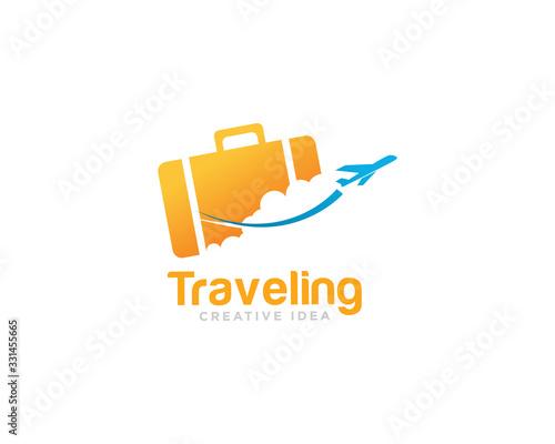 Traveling Logo Icon Design Vector