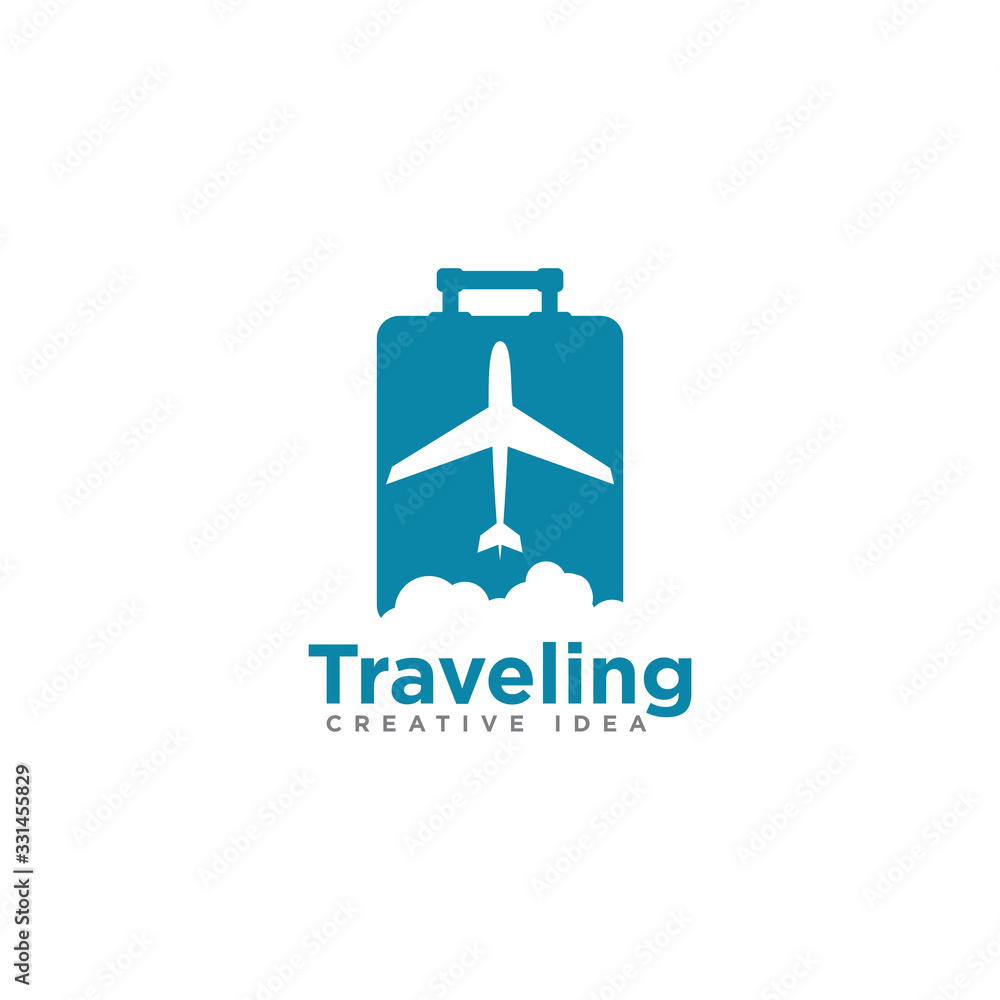 Traveling Logo Icon Design Vector