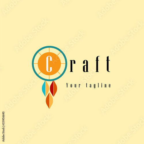 logo template design for product craft