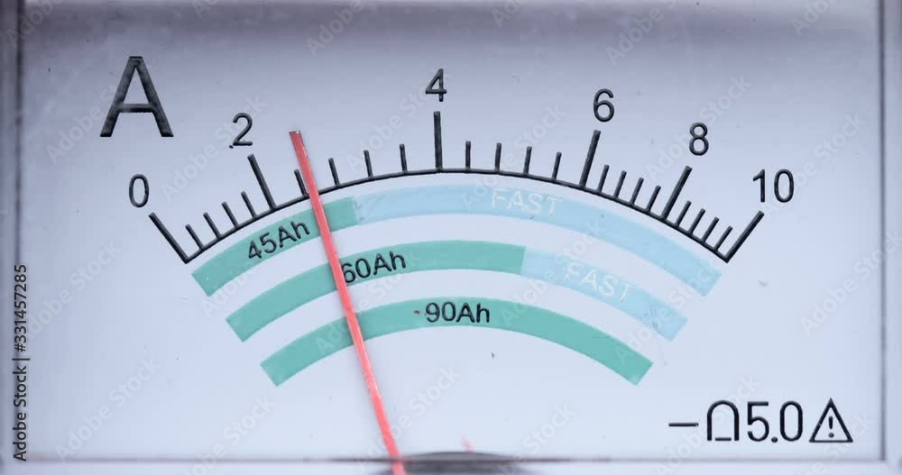 The arrow of the ammeter sharply deviates when voltage is turned on in electrical equipment The arrow of the ammeter sharply deviates when voltage is turned on in electrical equipment