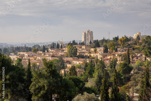 Jerusalem landscape view 
