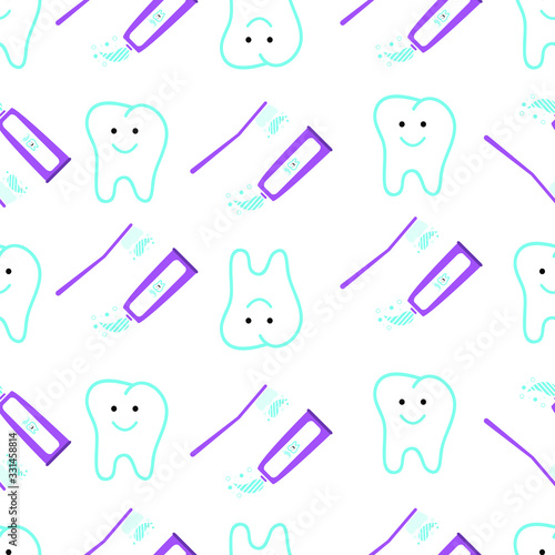 dental set of medical icons